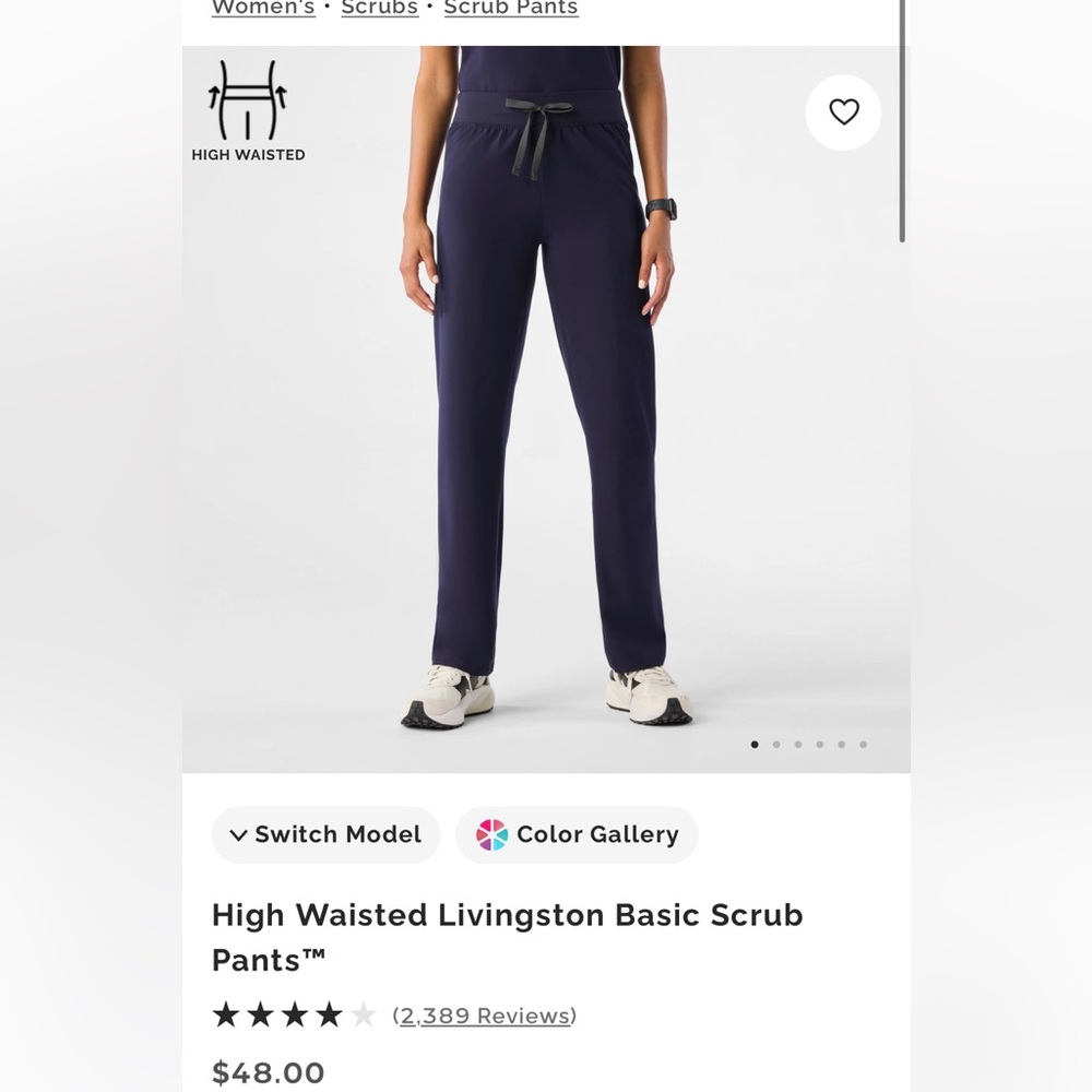 Figs Livingston scrub pants
